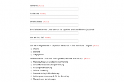 Kontaktformular